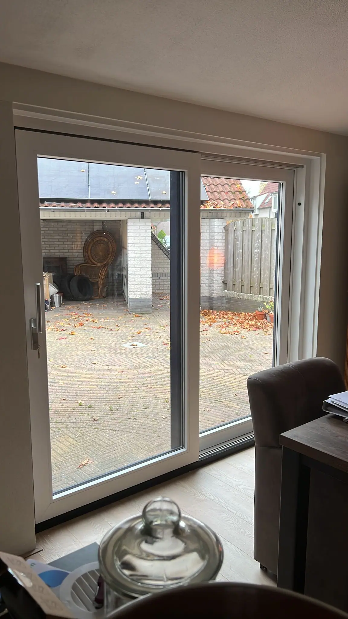 Kozijn in een dakkapel