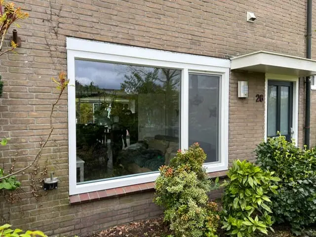 Woning met nieuwe kozijnen en isolatieglas